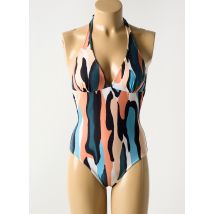 BLUELOBSTER - Maillot de bain 1 pièce bleu en polyamide - Femme - Taille 36 - Modz