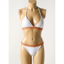 LUNA - Maillot de bain 2 pièces blanc en polyamide - Femme - Taille 38 - Modz
