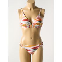 WATERCULT - Maillot de bain 2 pièces orange en polyester - Femme - Taille TU - Modz