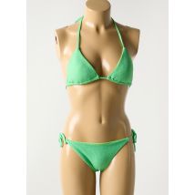LUNA - Maillot de bain 2 pièces vert en polyamide - Femme - Taille 40 - Modz