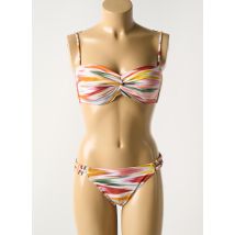 WATERCULT - Maillot de bain 2 pièces orange en polyamide - Femme - Taille 44 - Modz