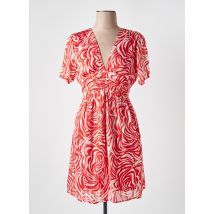 BY ONE - Robe courte rouge en polyester - Femme - Taille 38 - Modz