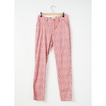 KANOPE - Pantalon chino violet en coton - Femme - Taille 34 - Modz