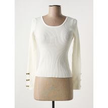 FRIME - Pull blanc en viscose - Femme - Taille 36 - Modz