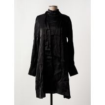 ADILYNN - Robe mi-longue noir en polyester - Femme - Taille 40 - Modz