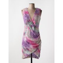 RINASCIMENTO - Robe courte violet en polyester - Femme - Taille 36 - Modz