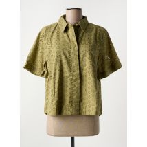 B.YOUNG - Chemisier vert en coton - Femme - Taille 42 - Modz