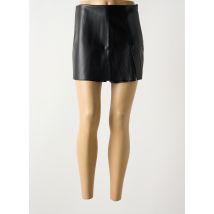 ORAIJE - Jupe short noir en polyurethane - Femme - Taille 34 - Modz
