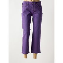 SCOTCH & SODA - Jeans coupe droite violet en coton - Femme - Taille TU - Modz