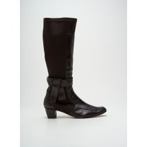 FEELING - Bottes marron en cuir - Femme - Taille 38 - Modz