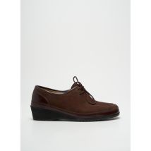 FORTUNA SCHUHE - Derbies marron en cuir - Femme - Taille 37 - Modz