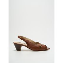 CLERGET - Sandales/Nu pieds marron en cuir - Femme - Taille TU - Modz