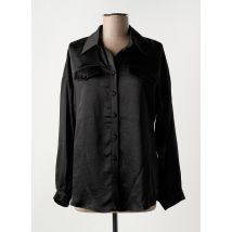 SYMBIOSE - Chemisier noir en polyester - Femme - Taille 42 - Modz