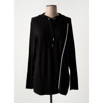 CAPUCCINO - T-shirt noir en viscose - Femme - Taille 42 - Modz