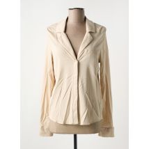 SYMBIOSE - Chemisier beige en modal - Femme - Taille 38 - Modz