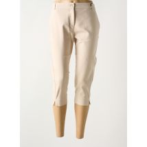 BROADWAY - Pantacourt beige en coton - Femme - Taille 38 - Modz