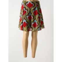 SYMBIOSE - Jupe courte vert en polyester - Femme - Taille 38 - Modz