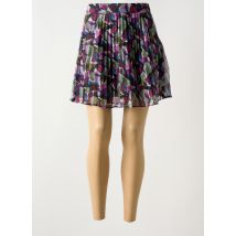 SYMBIOSE - Jupe courte violet en polyester - Femme - Taille 36 - Modz