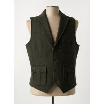 MAISON WOOLIES - Gilet sans manche vert en laine - Homme - Taille XL - Modz