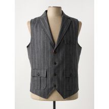 MAISON WOOLIES - Gilet sans manche gris en laine - Homme - Taille XL - Modz