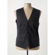 CH. K. WILLIAMS - Gilet sans manche noir en coton - Homme - Taille XL - Modz