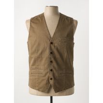 CH. K. WILLIAMS - Gilet sans manche vert en coton - Homme - Taille XXL - Modz