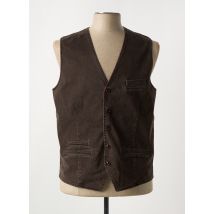 CH. K. WILLIAMS - Gilet sans manche marron en coton - Homme - Taille L - Modz