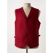 CH. K. WILLIAMS - Gilet sans manche rouge en polyester - Homme - Taille L - Modz