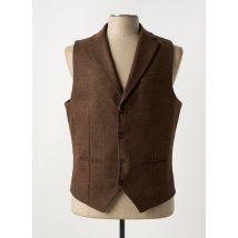 CH. K. WILLIAMS - Gilet sans manche marron en laine - Homme - Taille L - Modz