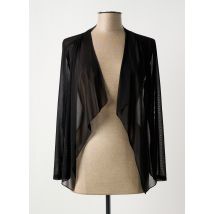 JUS D'ORANGE - Gilet manches longues noir en polyester - Femme - Taille 42 - Modz