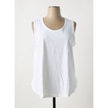 ORIENTIQUE NATURALLY - Débardeur blanc en coton - Femme - Taille 46 - Modz