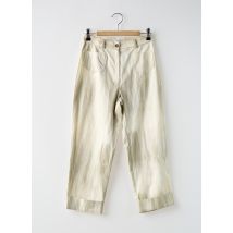 ROSA ROSAM - Pantacourt beige en coton - Femme - Taille 36 - Modz