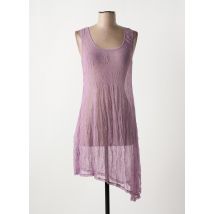 DECA - Tunique sans manche violet en polyester - Femme - Taille 42 - Modz