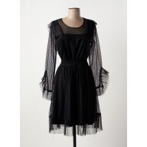 MONACO COLLECTION - Robe mi-longue noir en polyester - Femme - Taille 36 - Modz