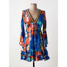 PEACE + LOVE - Robe courte bleu en viscose - Femme - Taille 36 - Modz