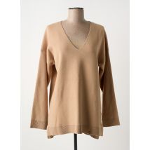 RINO & PELLE - Pull tunique beige en viscose - Femme - Taille 38 - Modz