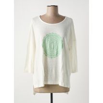 CREAM - Top blanc en lin - Femme - Taille 40 - Modz