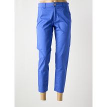 MADEMOISELLE SANS GÊNE - Pantacourt bleu en viscose - Femme - Taille 38 - Modz