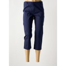ORIENTIQUE NATURALLY - Pantacourt bleu en coton - Femme - Taille 38 - Modz