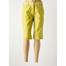 MISS AVENTURES - Bermuda vert en coton - Femme - Taille 38 - Modz