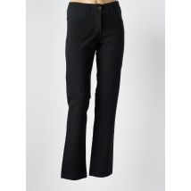 POUSSIERE D'ETOLE - Pantalon droit noir en coton - Femme - Taille 36 - Modz