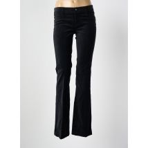 VERTIGO - Pantalon flare noir en coton - Femme - Taille 36 - Modz