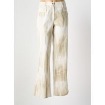 ROSA ROSAM - Pantalon large beige en coton - Femme - Taille 46 - Modz