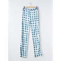 VERTIGO - Pantalon slim bleu en coton - Femme - Taille 40 - Modz