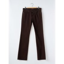 VERTIGO - Jeans coupe droite marron en coton - Femme - Taille W27 - Modz