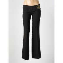 E&L - Pantalon flare noir en polyester - Femme - Taille 40 - Modz