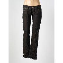 E&L - Jeans coupe slim noir en coton - Femme - Taille 42 - Modz