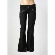 E&L - Jean coupe flare noir en coton - Femme - Taille 40 - Modz
