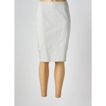 COTTONADE - Jupe mi-longue gris en coton - Femme - Taille 42 - Modz