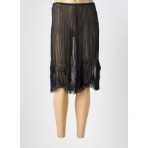 DECA - Jupon /Fond de robe noir en polyester - Femme - Taille 44 - Modz